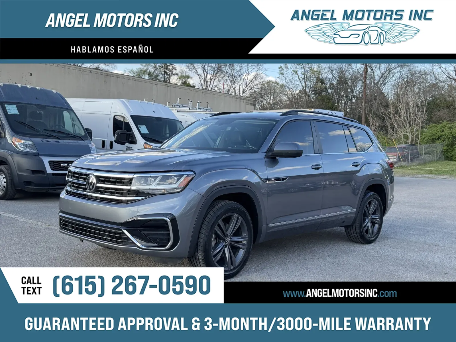 2021 Volkswagen Atlas V6 SE R-Line